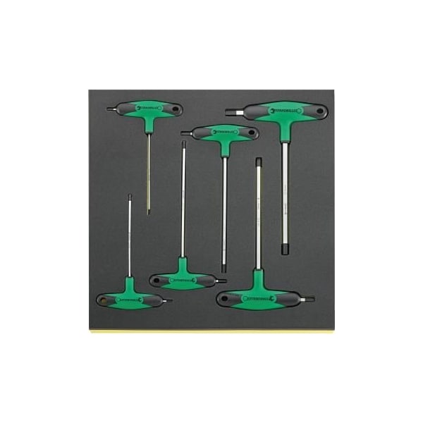 Offset screwdrivers i.TCS inlay No.TCS 10768-2K/6 2/3-tray6-pcs.